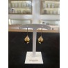 Orecchini a goccia "Drop" oro - Acciaio Inox - Minimal – Urania Preziosi