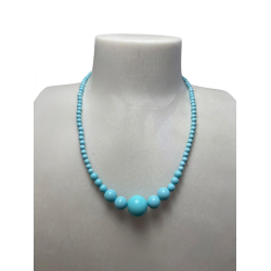 Collana Turchese a Sfere Scalari - Gioielleria Online