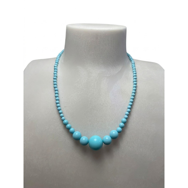 Collana Turchese a Sfere Scalari - Gioielleria Online